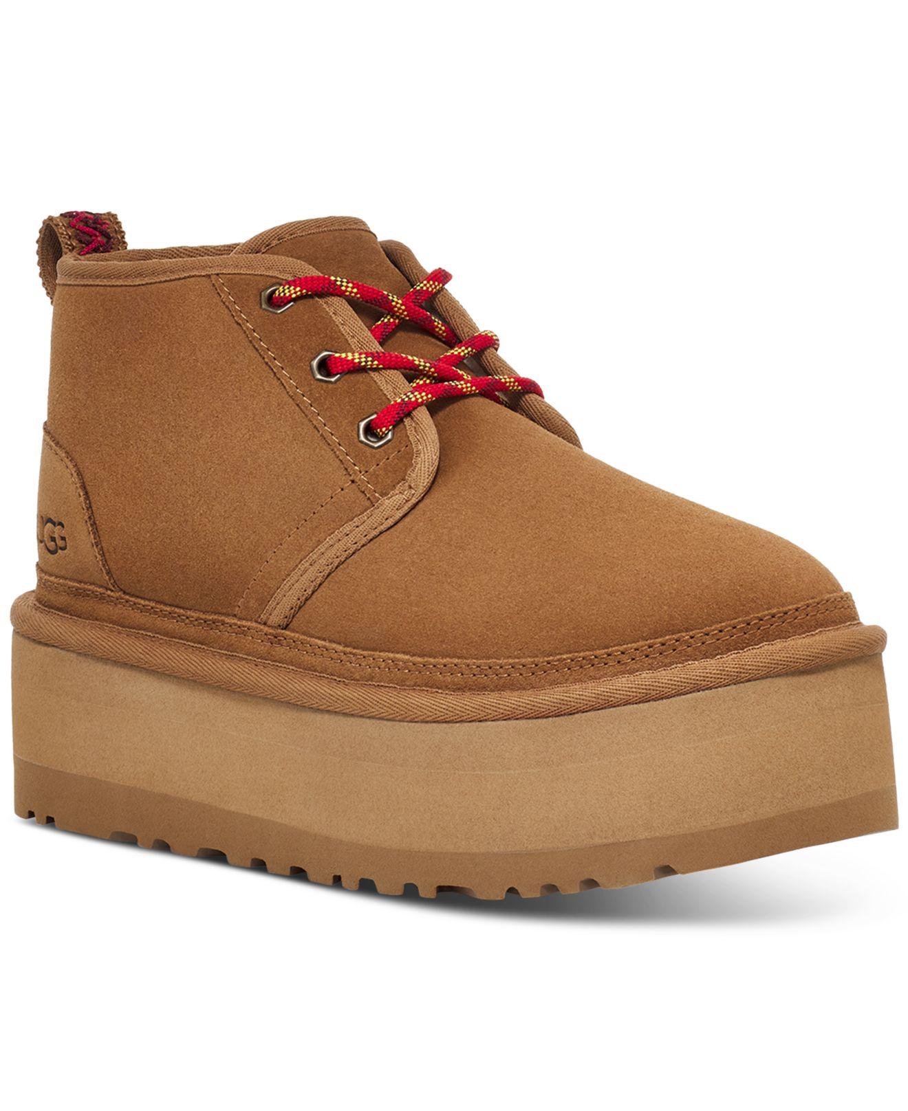 UGG Neumel Heritage Lace-up Platform 