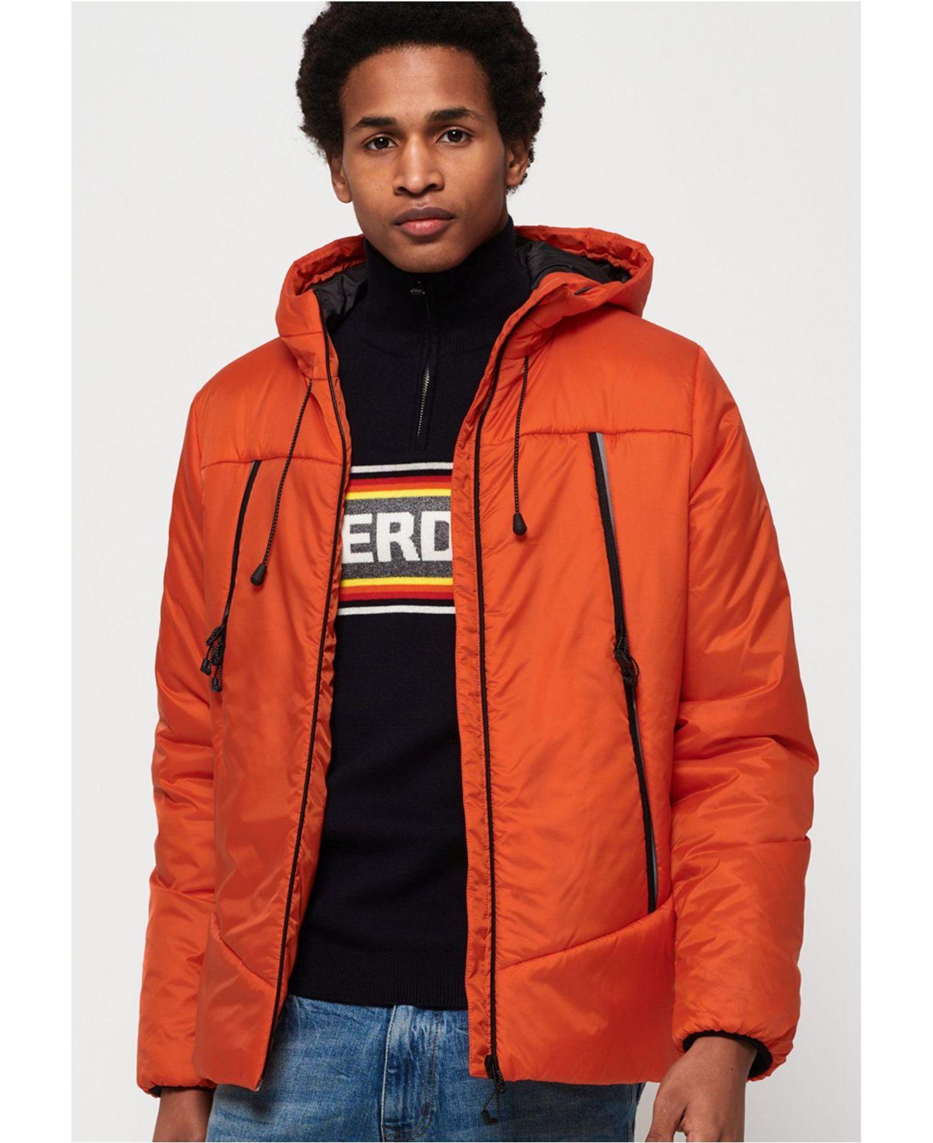 superdry orange jacket