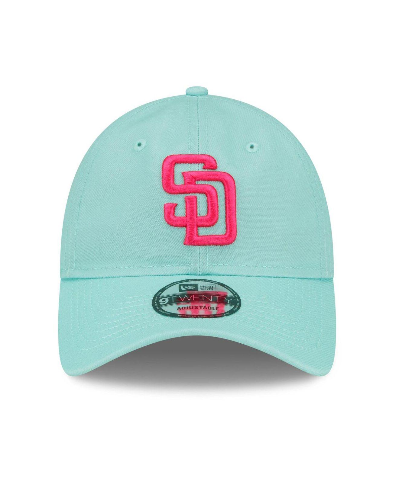 KTZ Mint San Diego Padres 2022 City Connect 9twenty Adjustable Hat in Green  for Men
