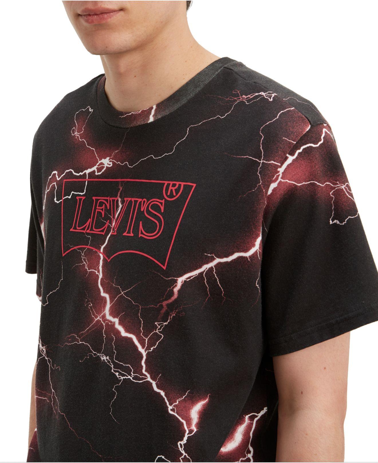 levis stranger things tee