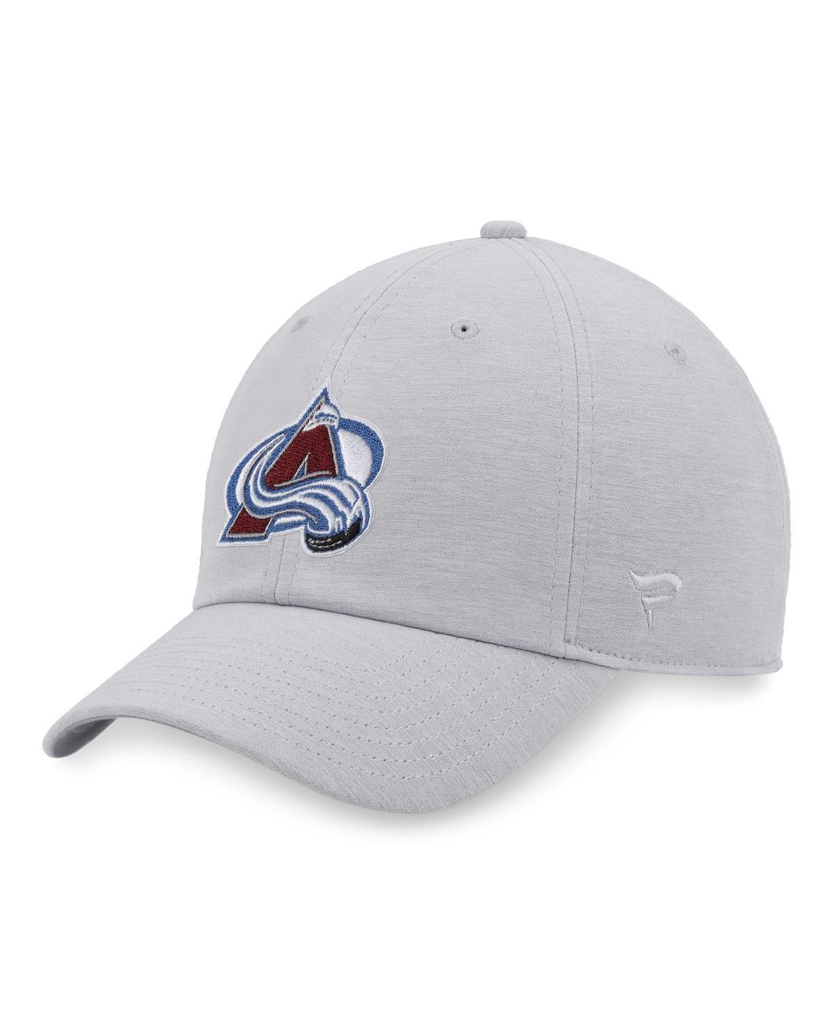 Men's Colorado Avalanche Fanatics Branded Gray/White 2022 Stanley Cup  Champions Locker Room Trucker Adjustable Hat