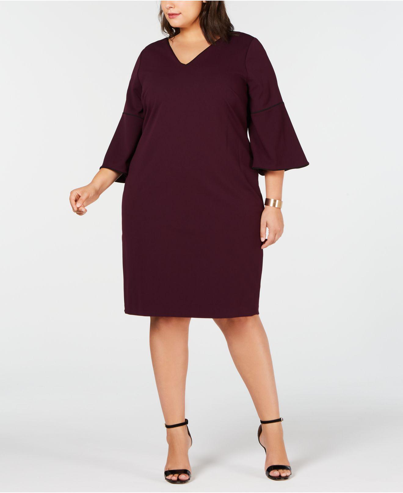 calvin klein plus size dress pants