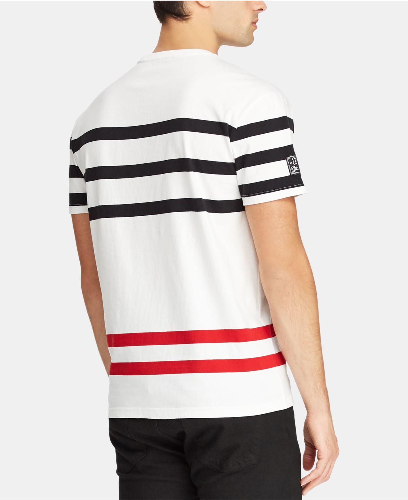 Polo Ralph Lauren Active Fit P-wing T-shirt in White for Men | Lyst