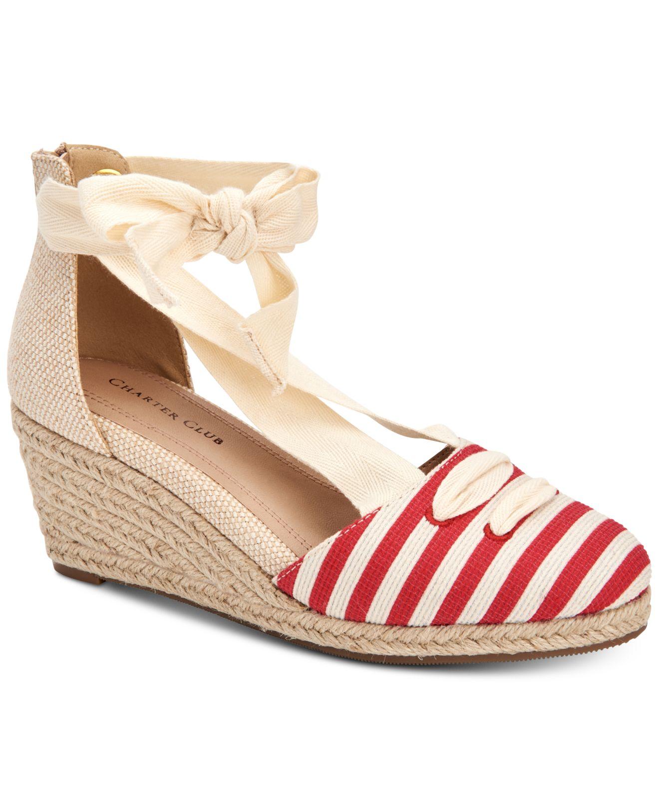 Charter Club Maritzaa Wedge Sandals, Created For Macy�s Lyst Charter Club Maritzaa Wedge Sandals, Created For Macy�s Lyst