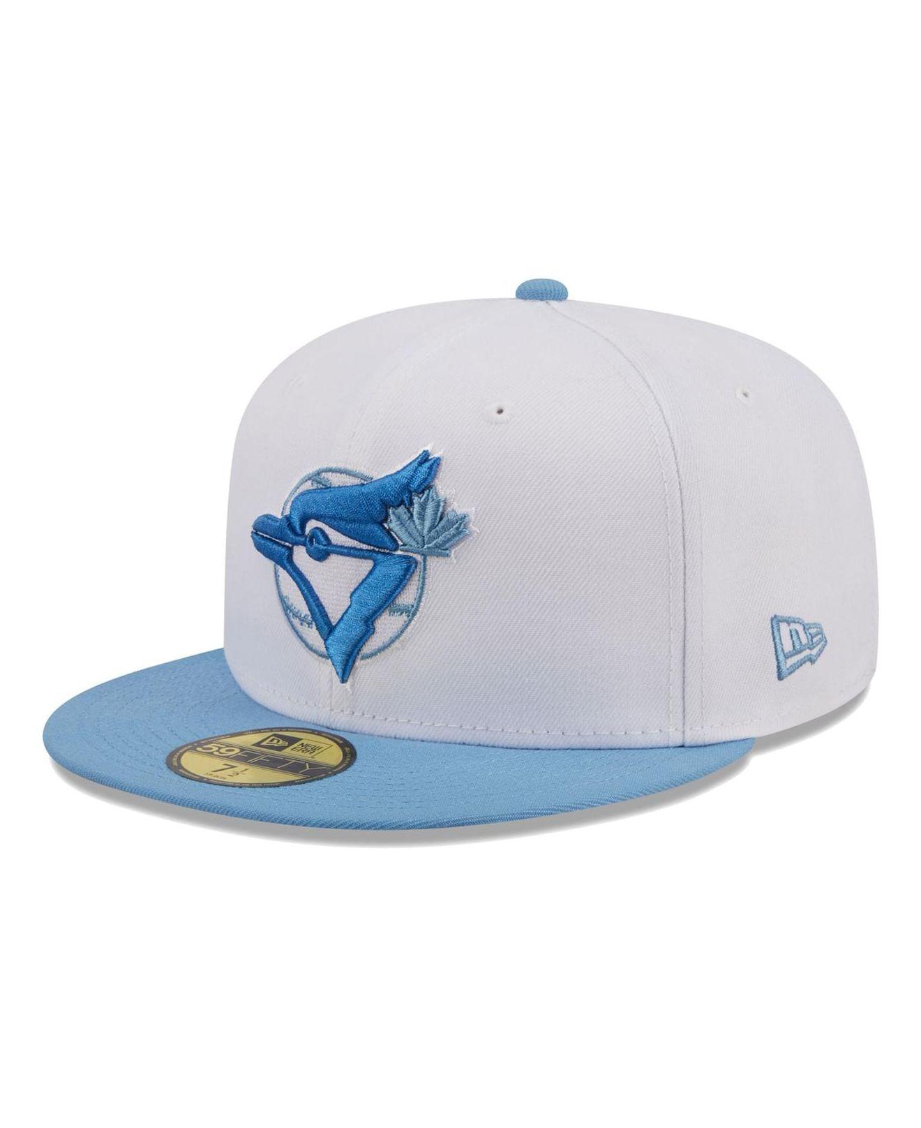 Toronto Blue Jays Pinstripe 59Fifty Fitted Hat by MLB x New Era