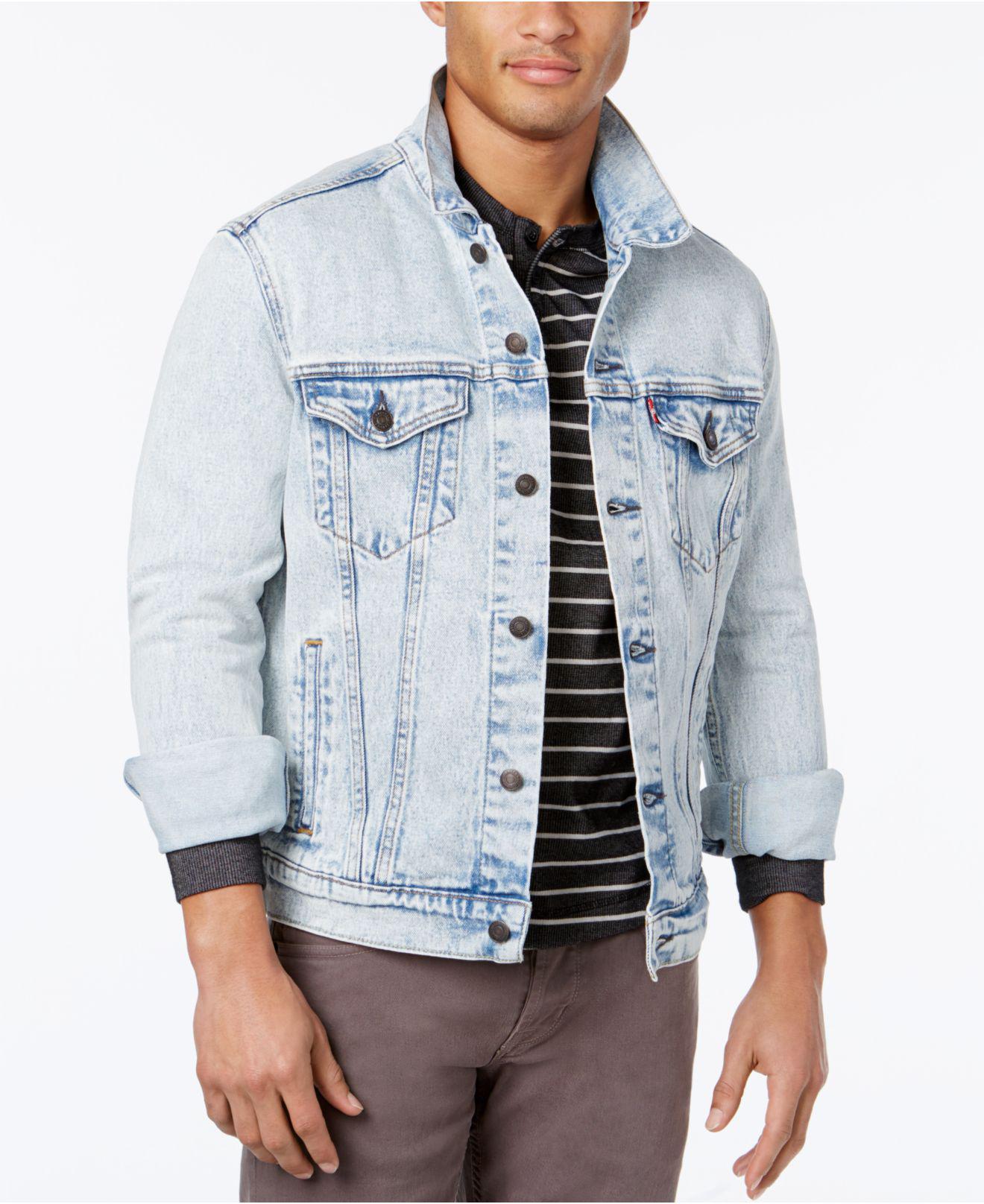 levi's trucker jacket stretch