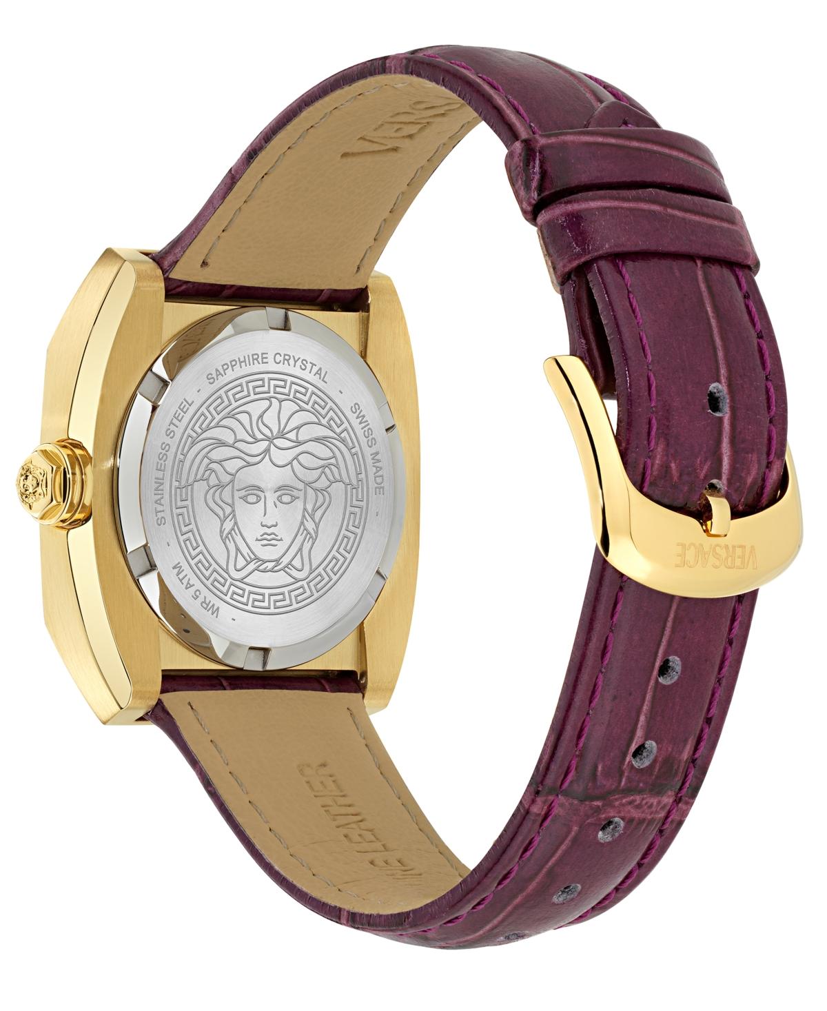 Designer Versace Watch Leather Straps for Women - Up to 72 