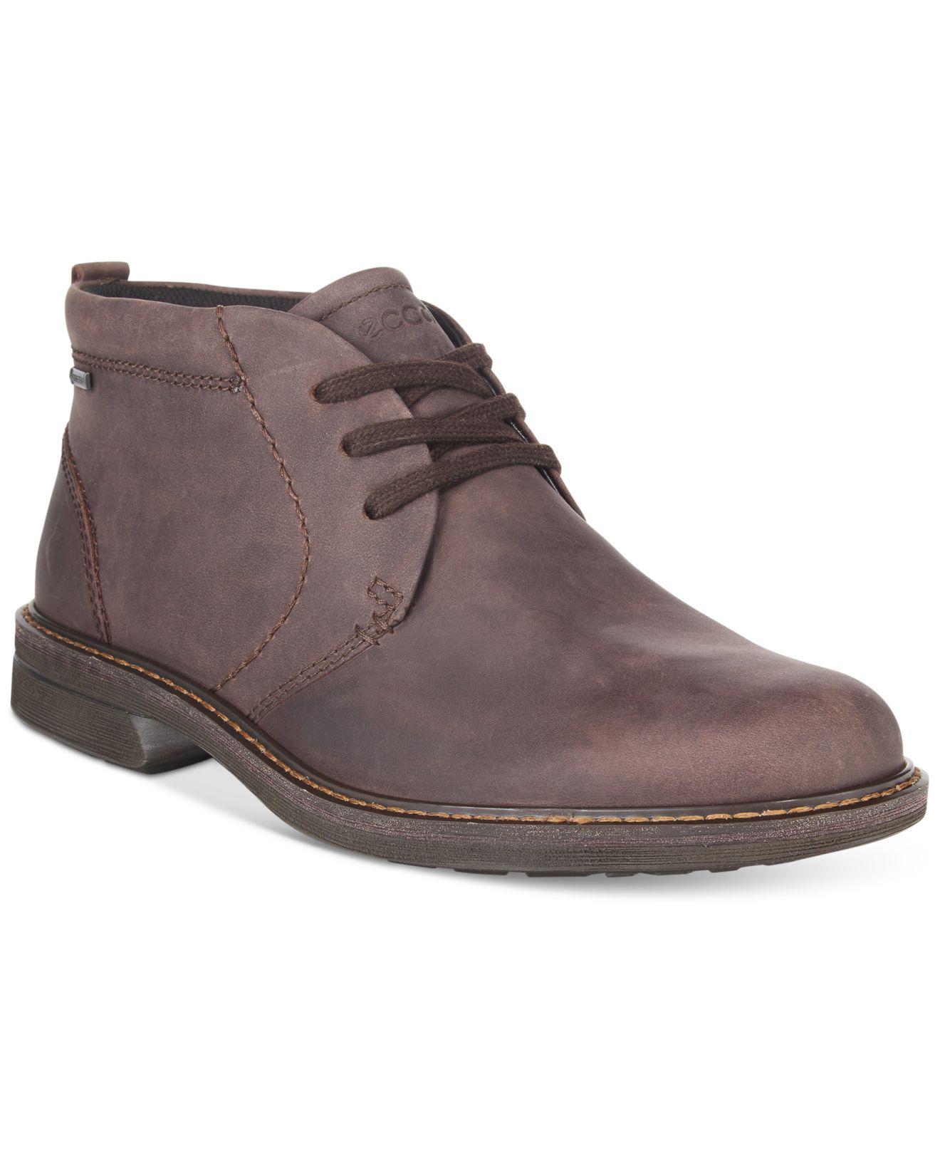 ecco men's turn gtx chukka boot