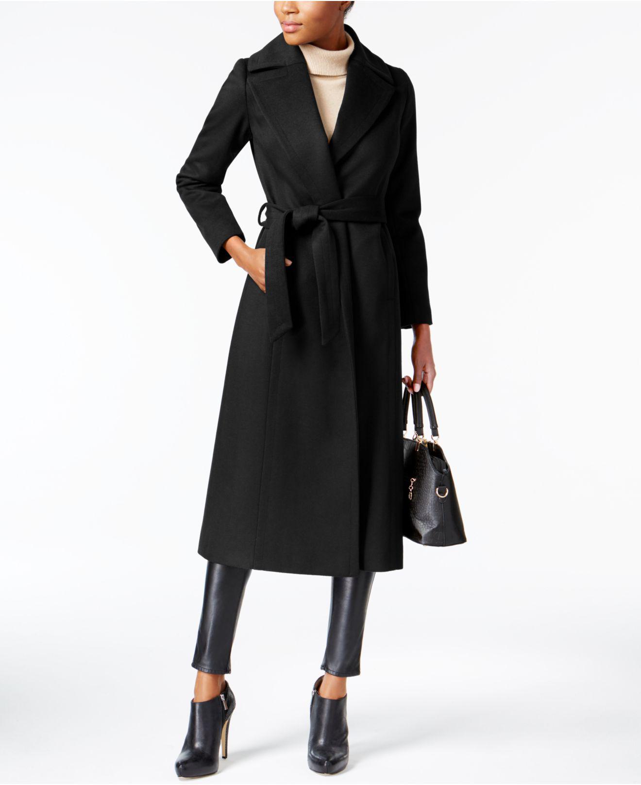 maxi wrap coat