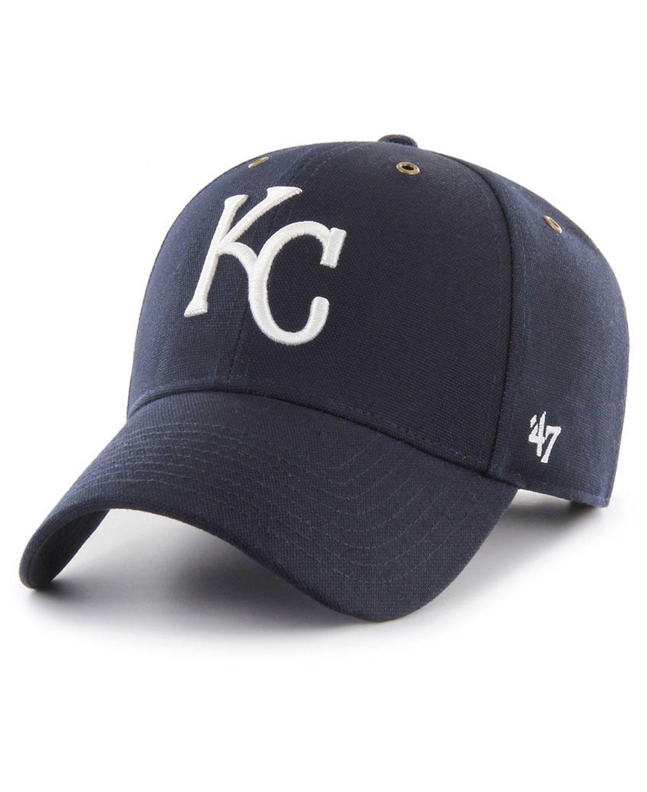 47 Brand Kansas City Royals Carhartt Mvp Cap in Blue for Men