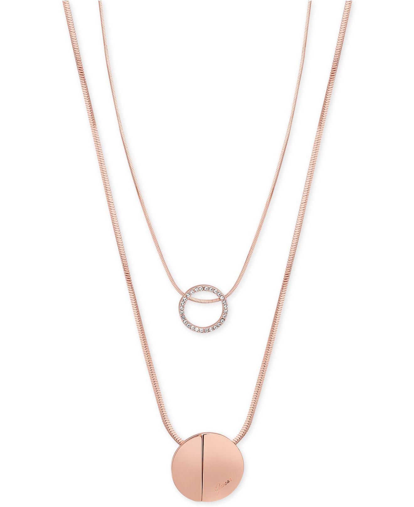 guess jewelry necklaces