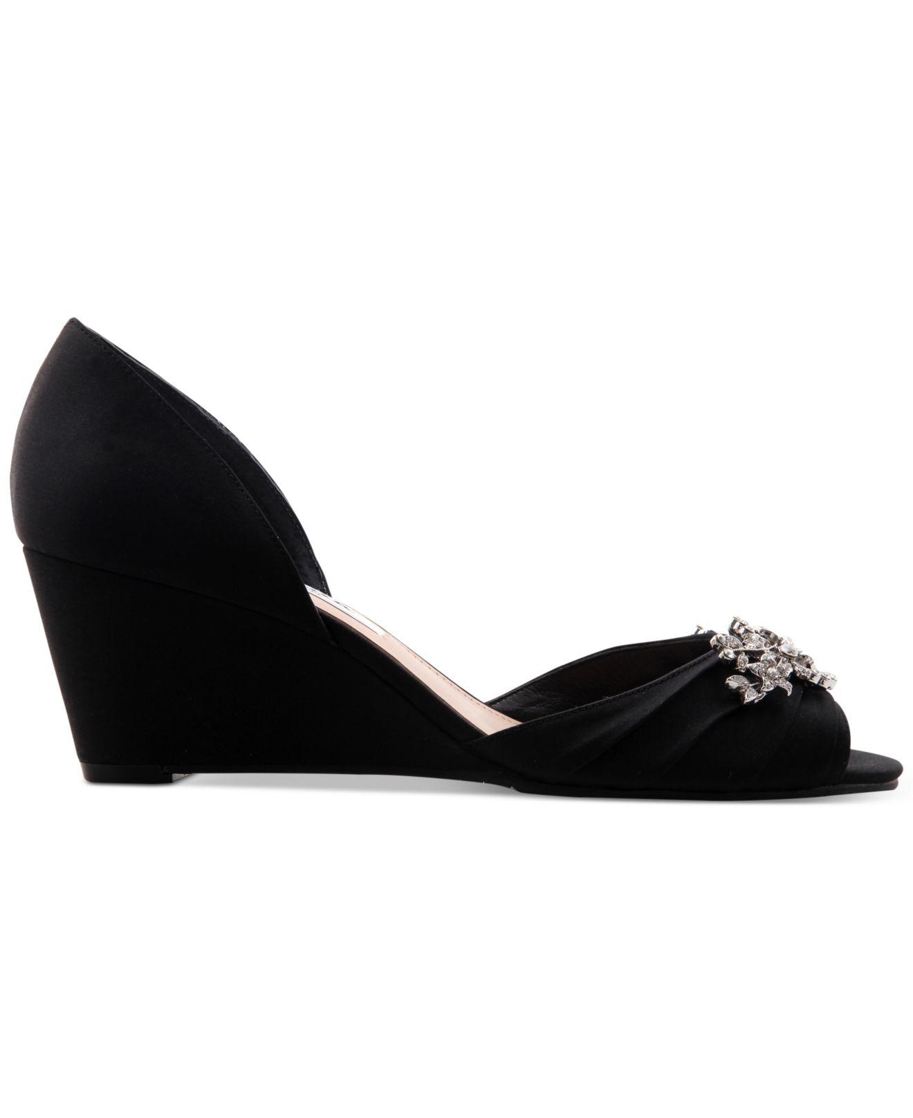 emiko embellished evening wedges