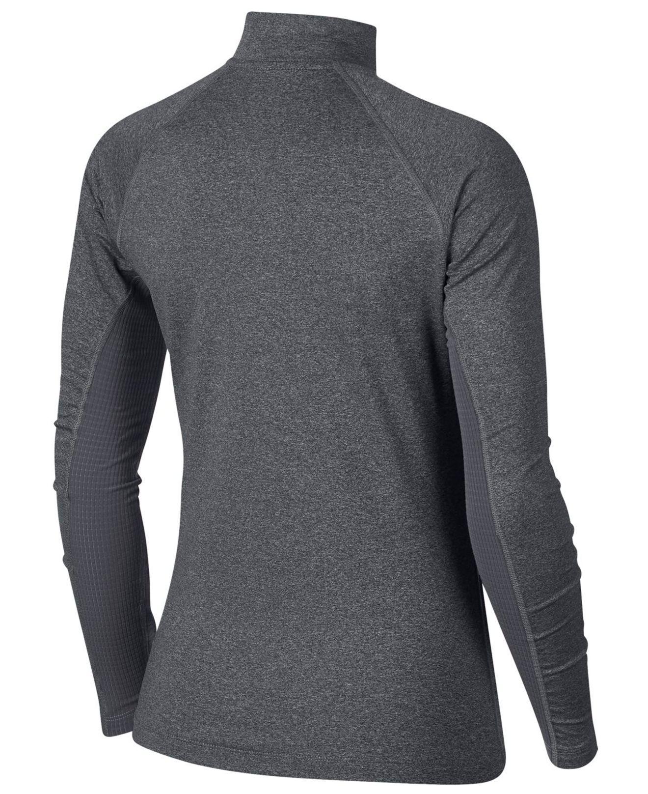 nike men's half zip training top