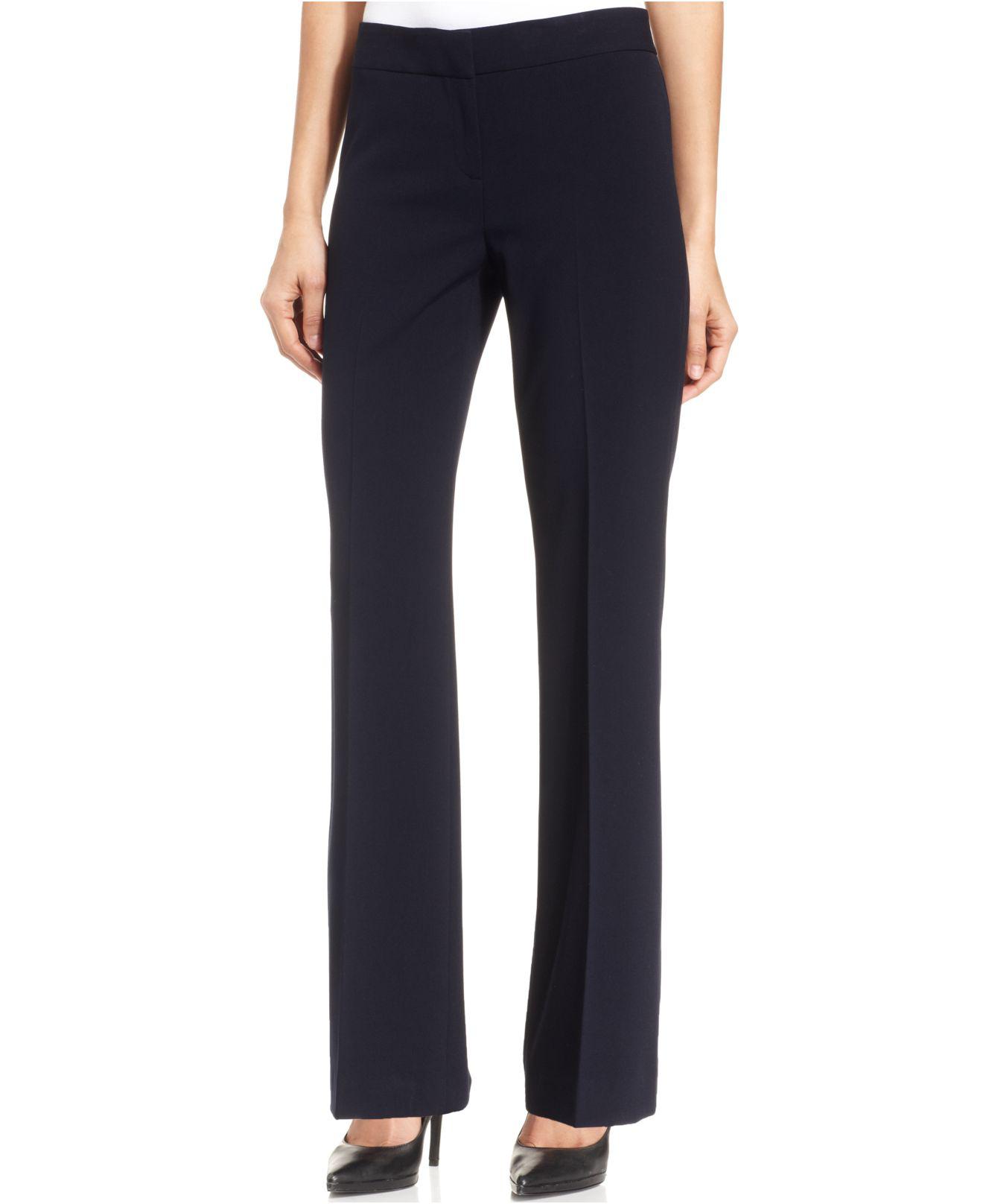 Synthetic Straight-leg Dress Pants 
