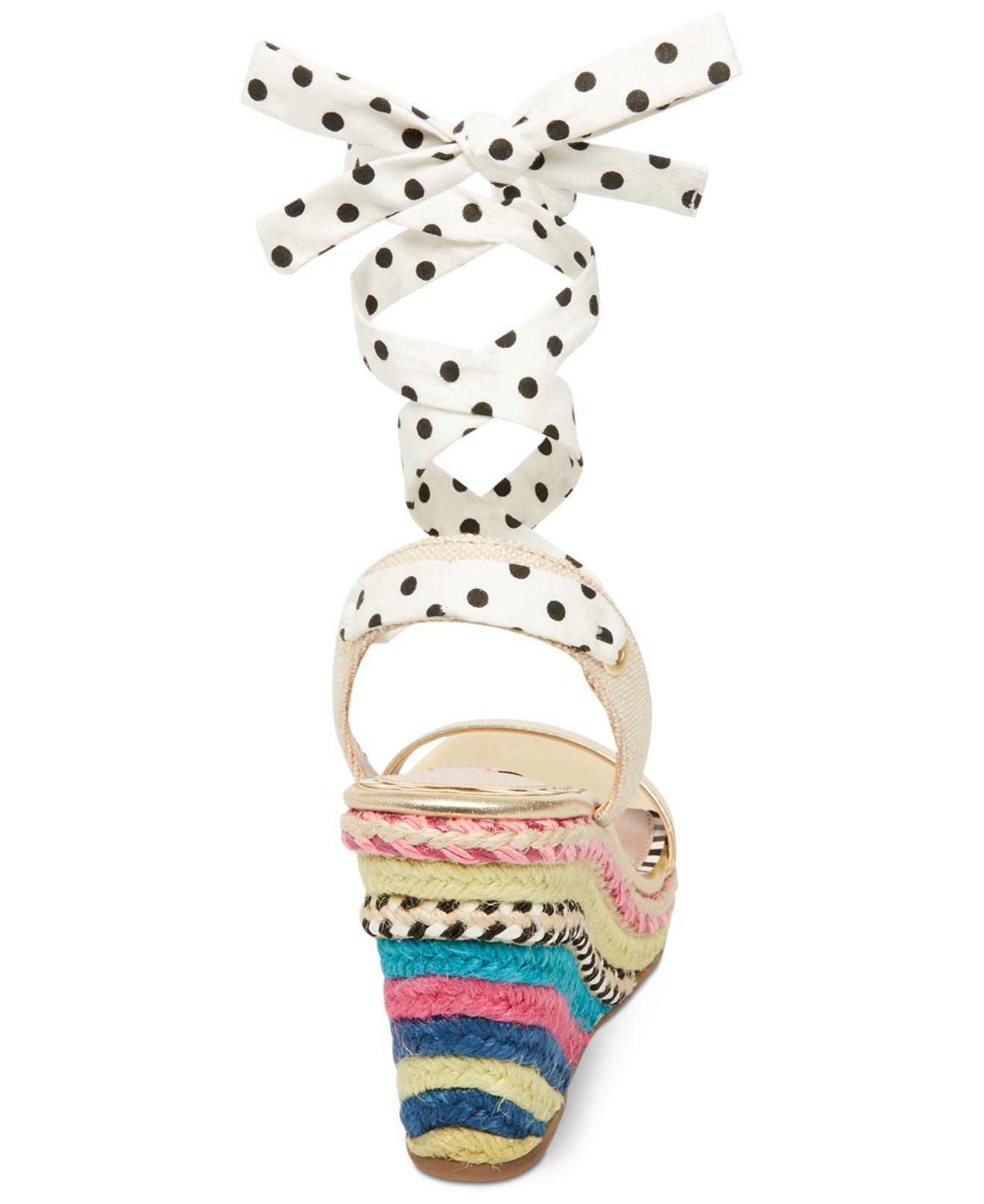 Betsey Johnson | Bonito Wedge Sandal | Wedge sandals, Sandals, Betsey johnson