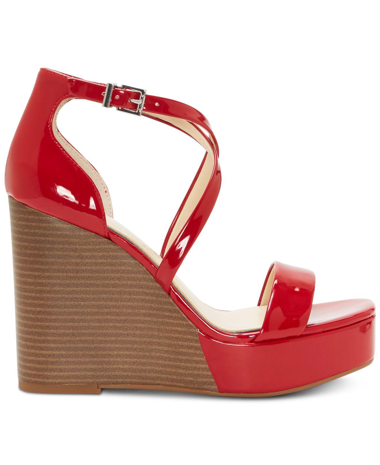 jessica simpson red sandals