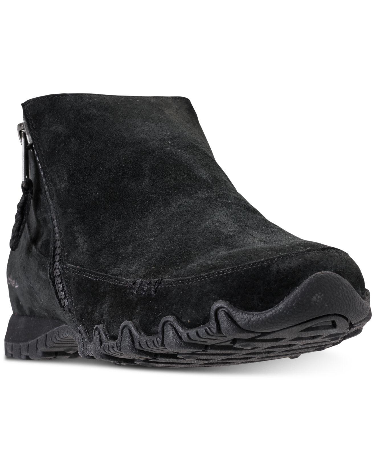 skechers bikers zippiest ankle boots