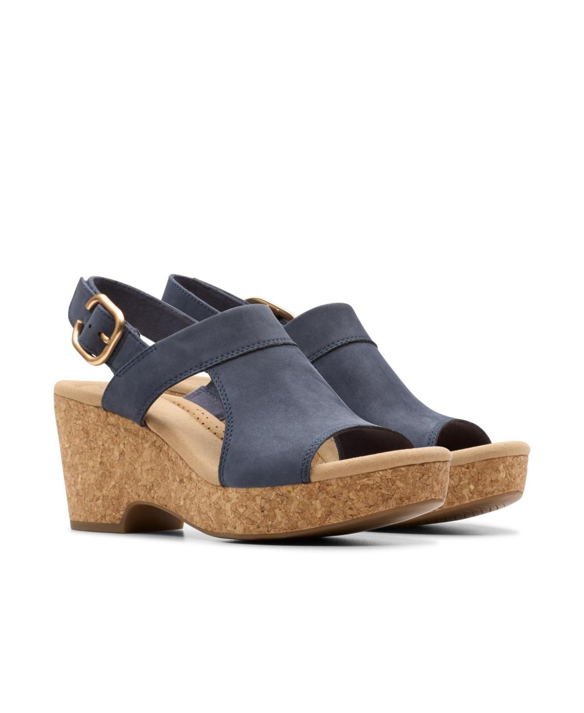 Clarks Collection Giselle Rose Sandals in Blue Lyst