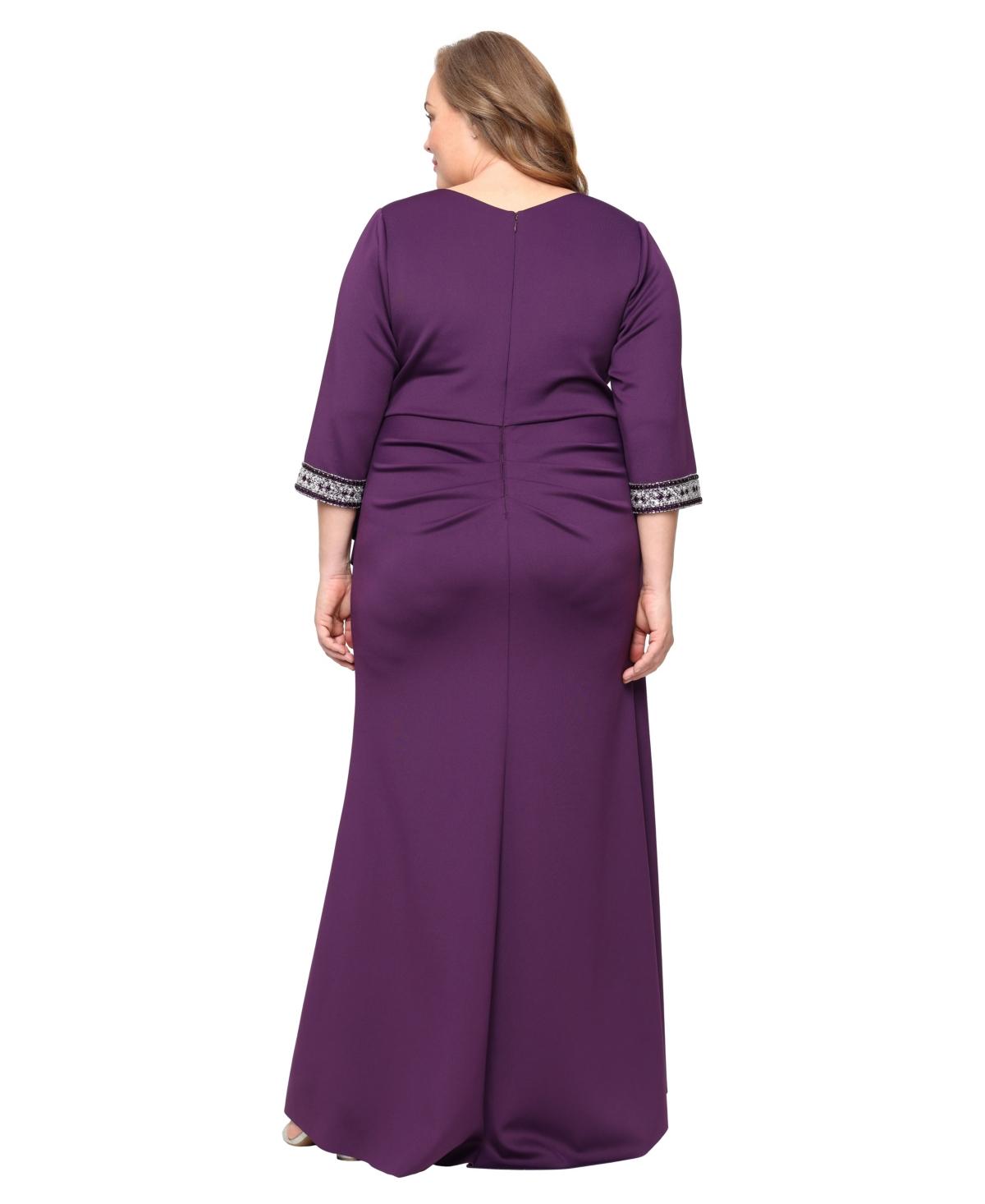 alex evenings dress purple Alex Evenings 81122475 main image 1