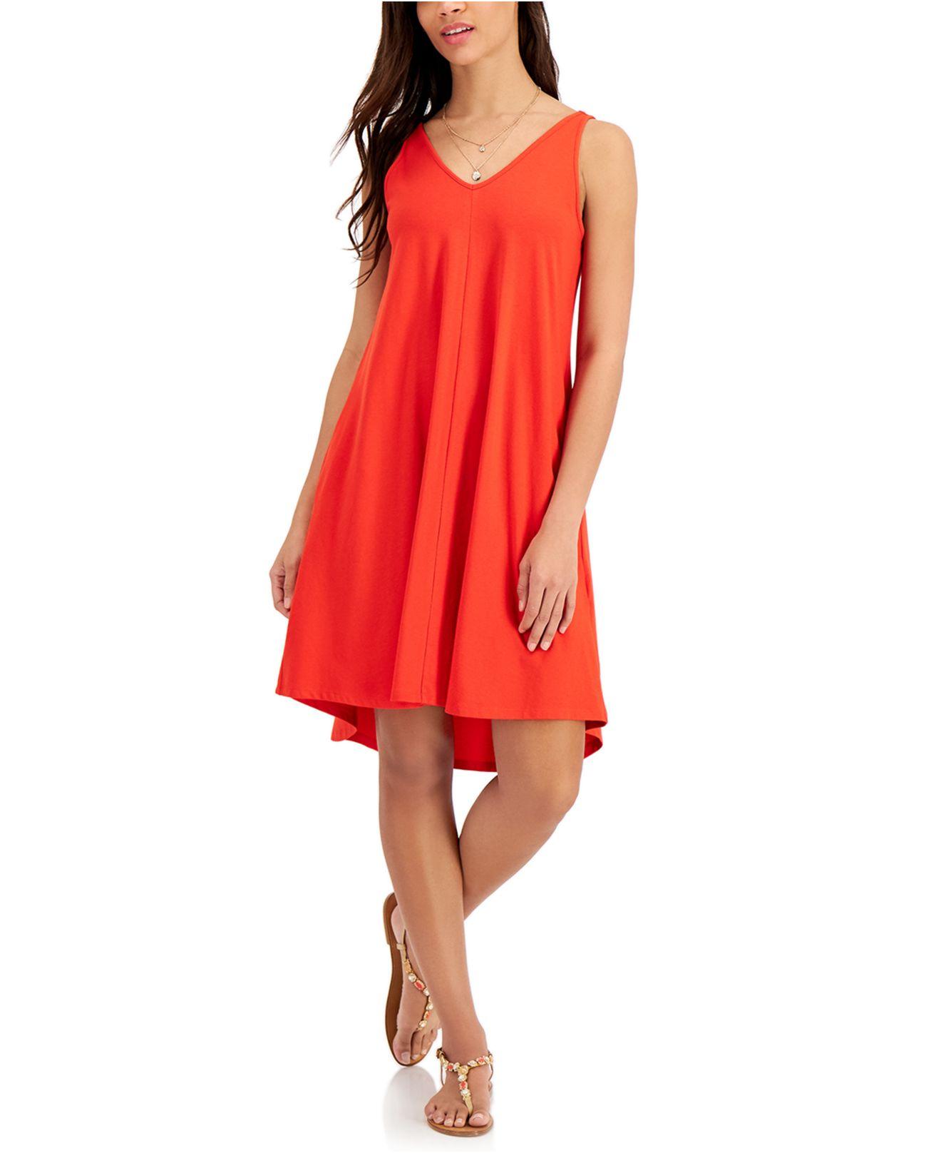 macys swing dresses