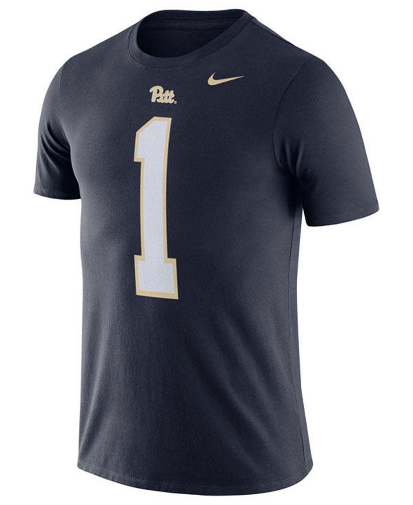 Nike Cotton Larry Fitzgerald Pittsburgh Panthers Name And Number T ...