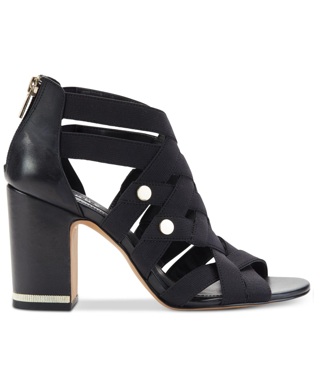 dkny block heels