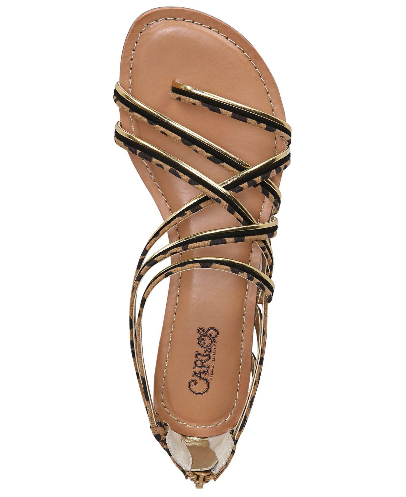 carlos by carlos santana amara strappy flat sandals