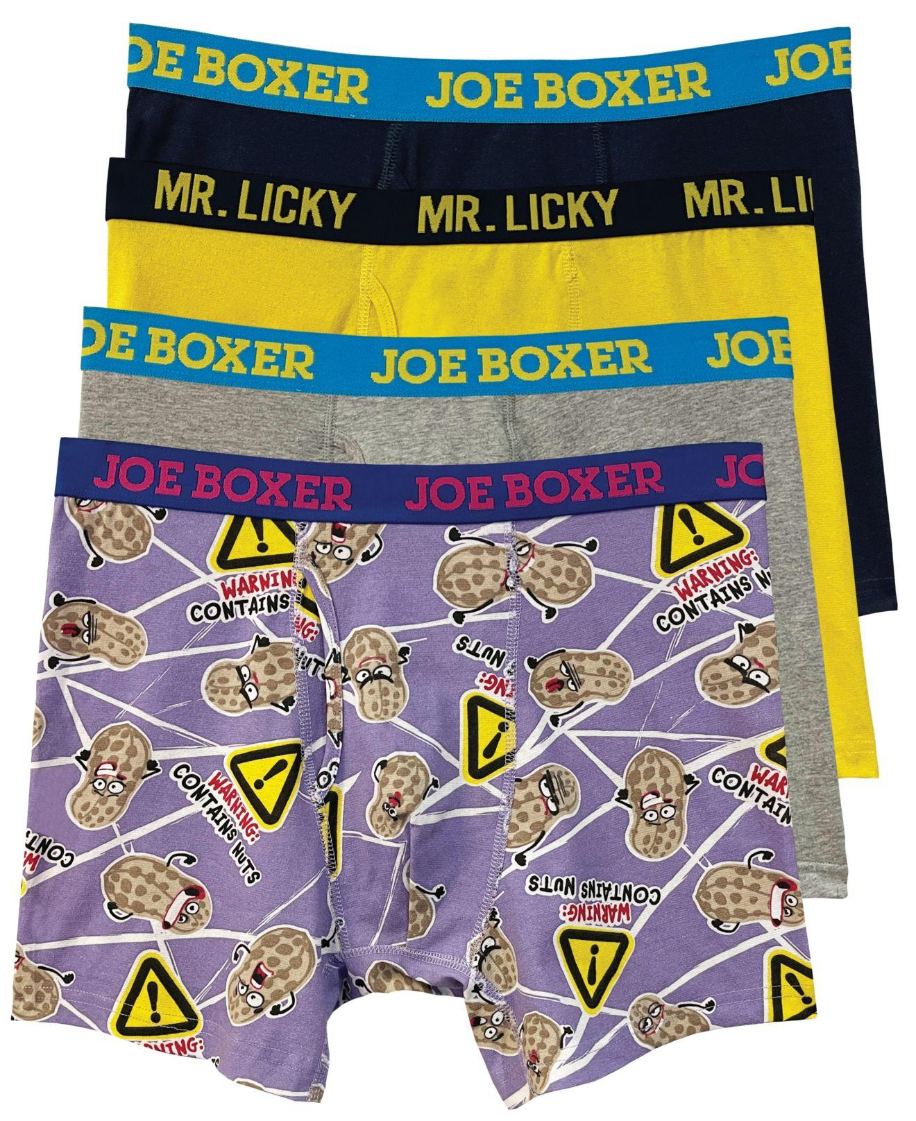 Joe Boxer Peanuts Boxer Briefs, Pack Of 4 in Purple for Men Lyst