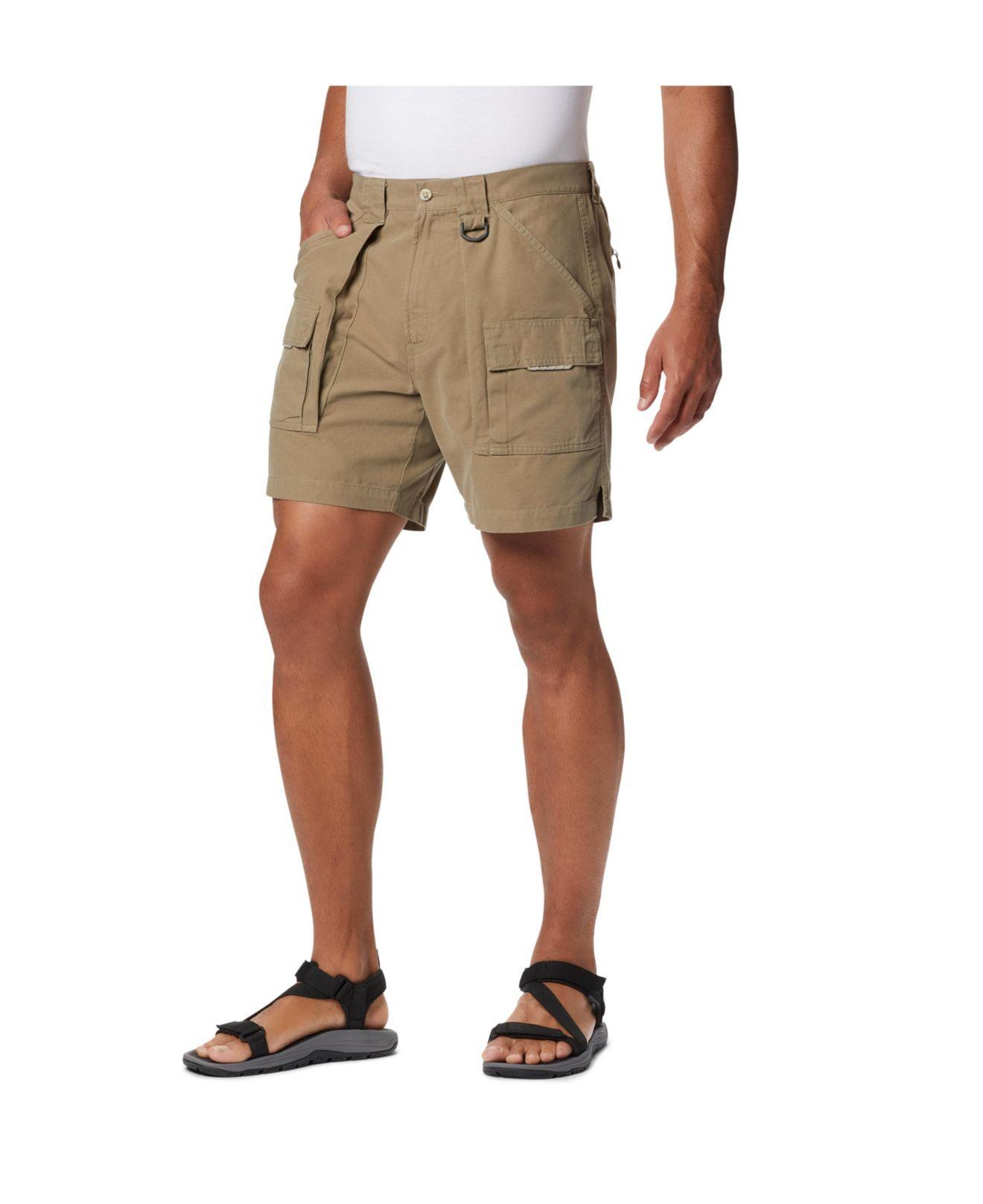 Columbia Cotton Brewha Ii Shorts in Sage (Natural) for Men | Lyst