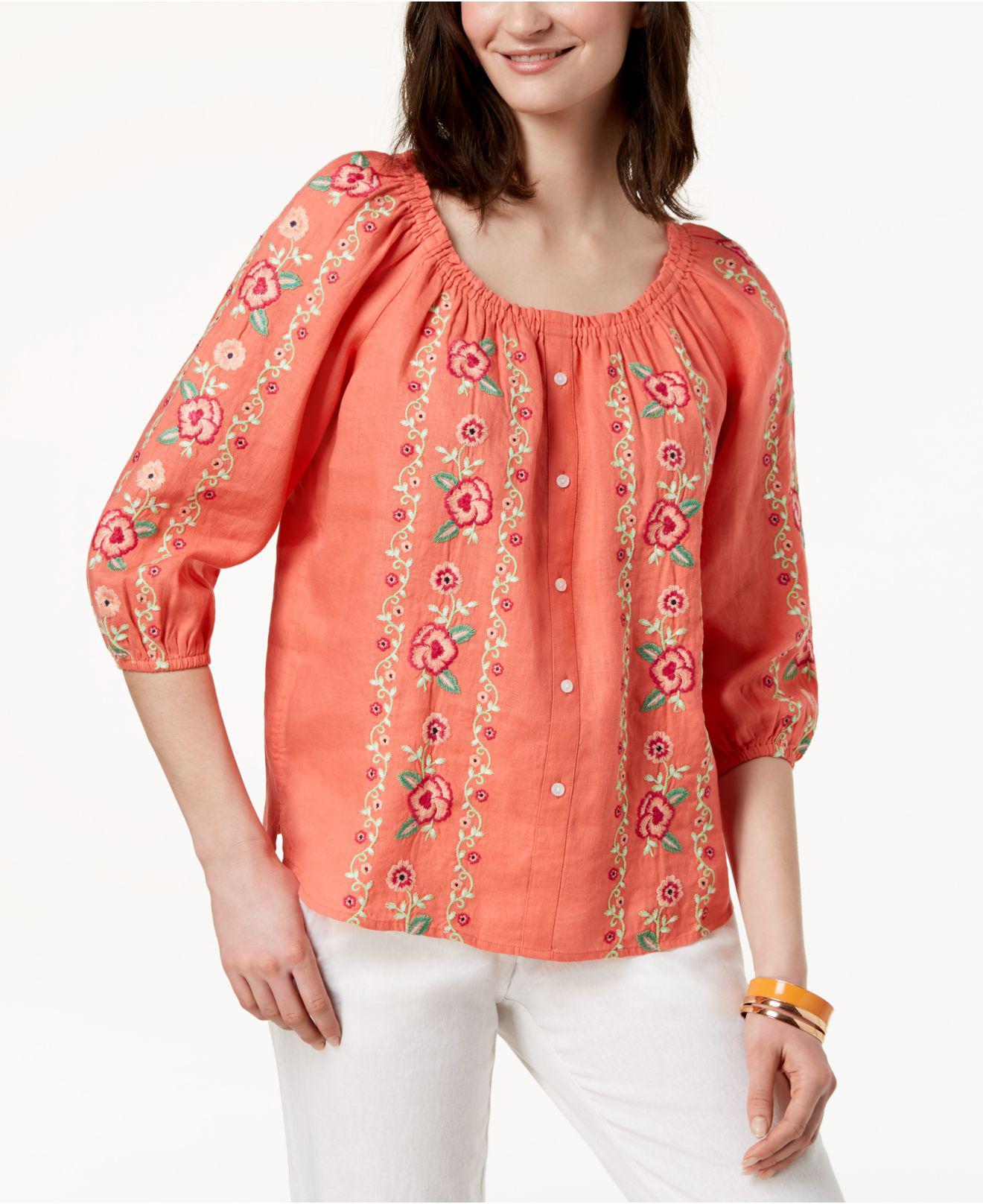 macys charter club womens tops