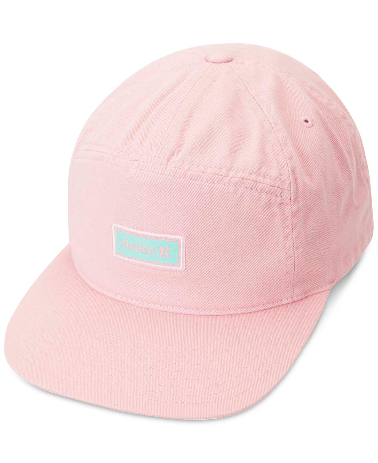 pink hurley hat