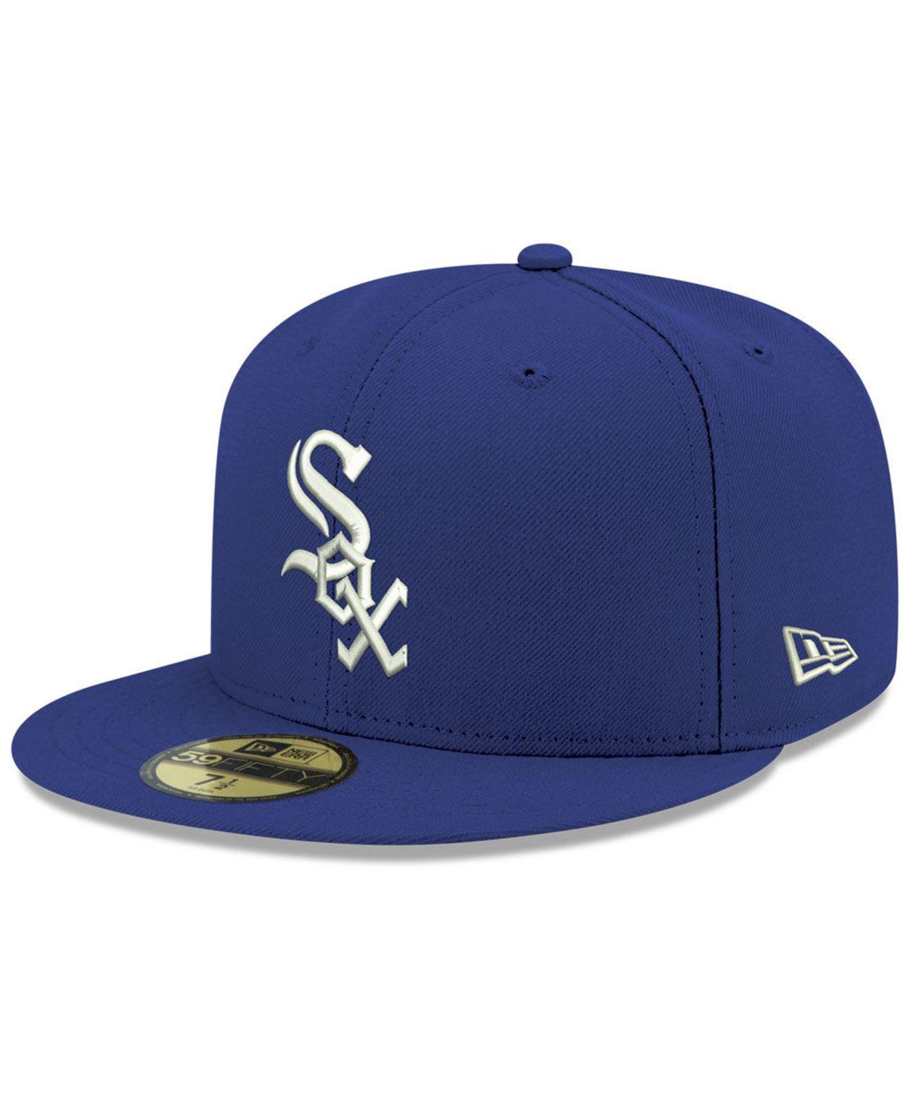 KTZ Wool Chicago White Sox Redub 59fiftyfitted Cap in Blue for Men Lyst