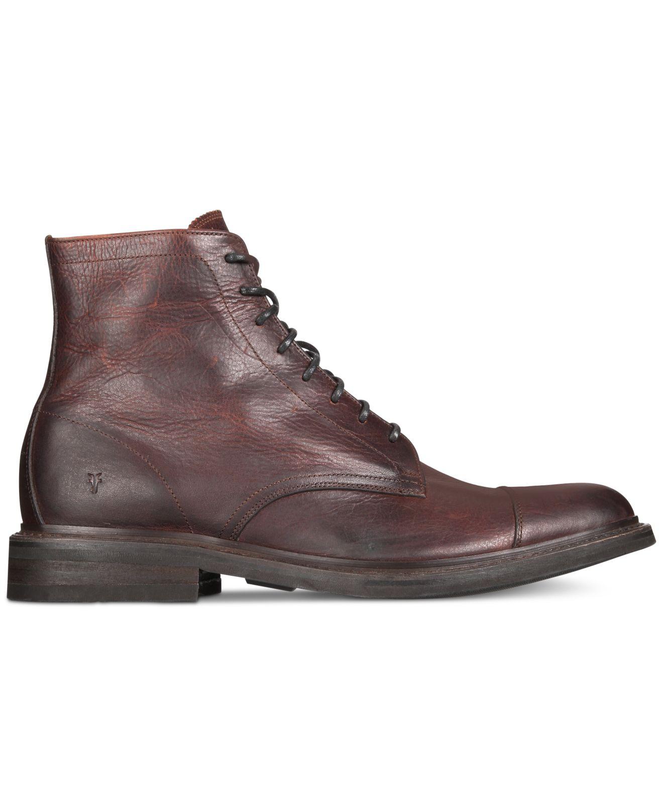 seth cap toe lace up