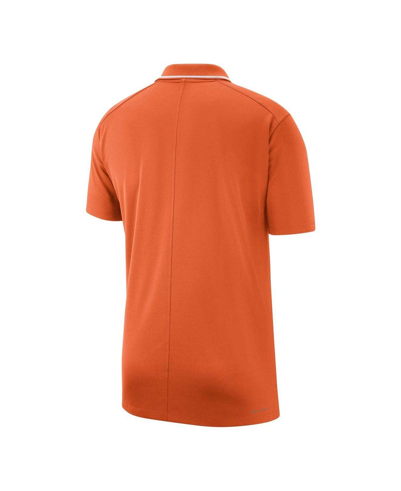 Nike Orange Oklahoma State Cowboys 2023 Coaches Performance Polo Shirt for  Men