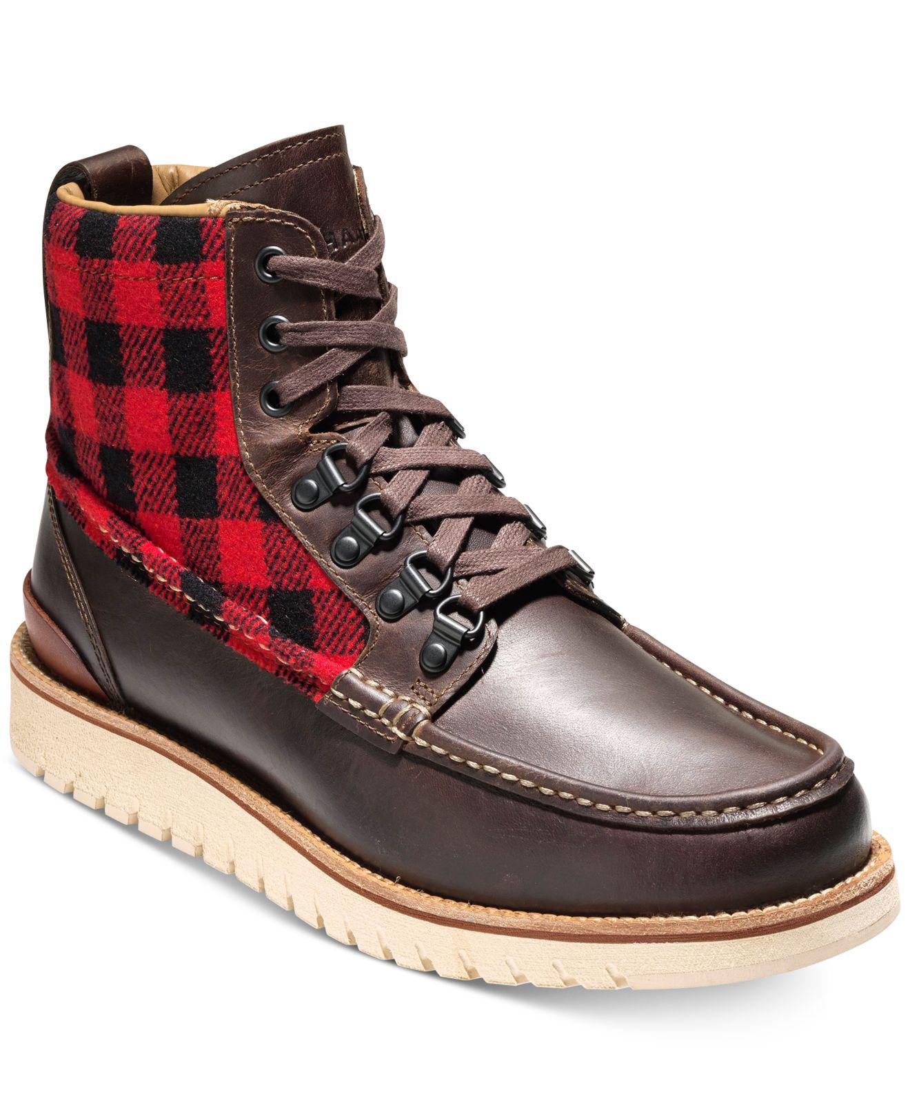 cole haan plaid shoes