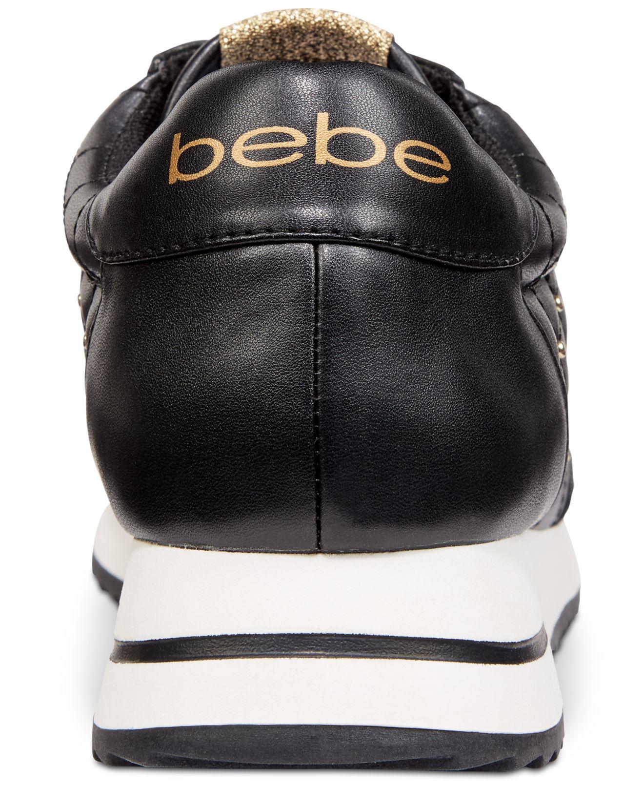 bebe sport barkley lace up sneakers