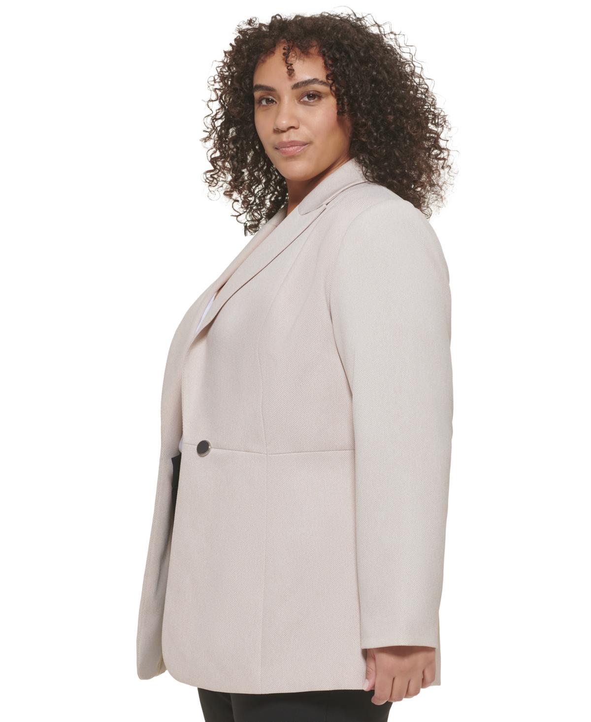 Calvin klein plus size blazer 2025