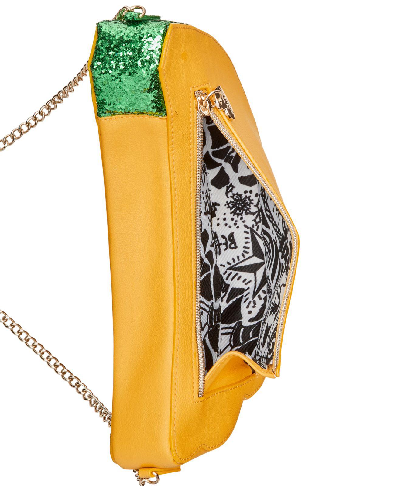 betsey johnson banana bag