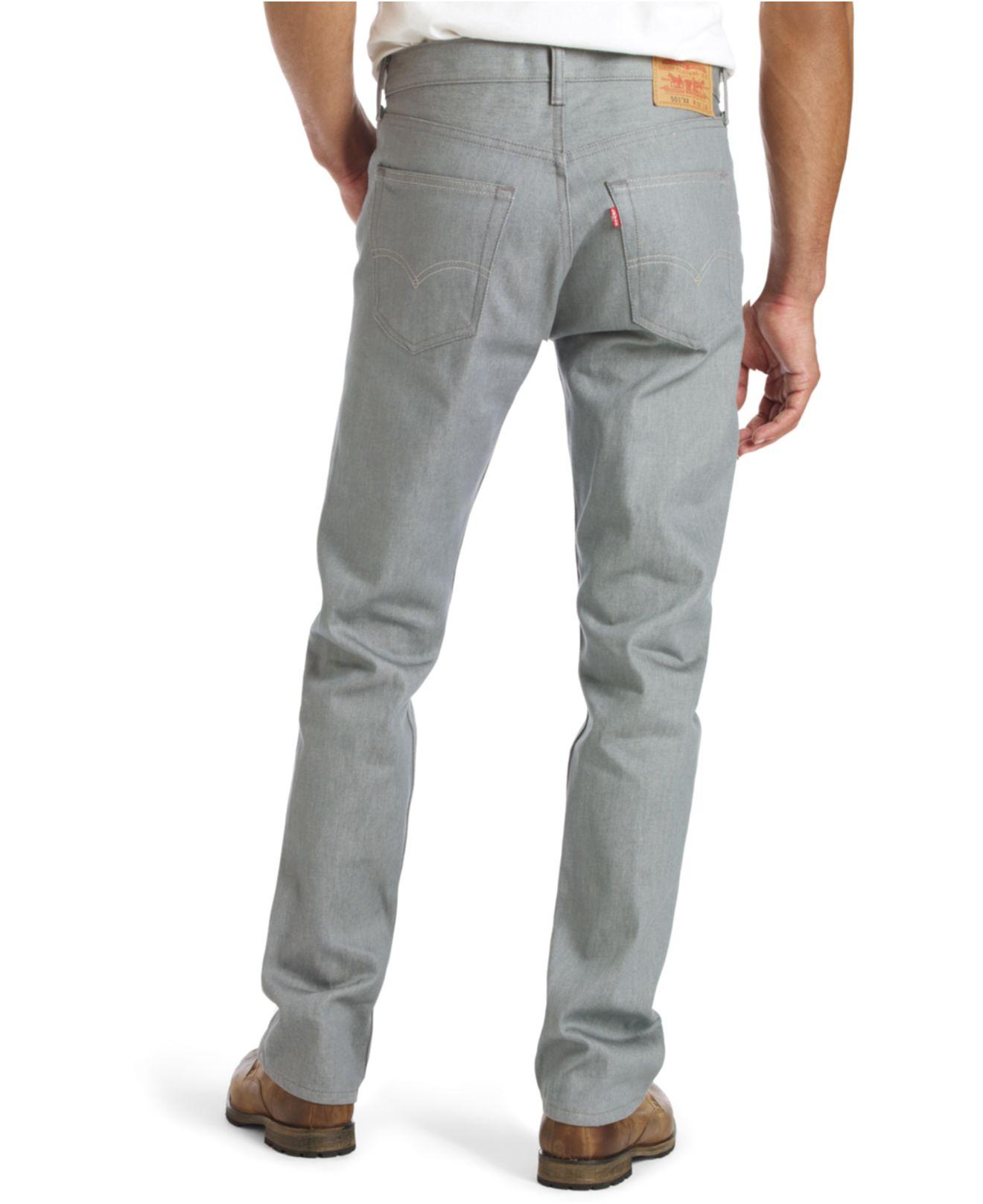 Levi's 501 Original Shrink-to-fit Jeans in Metallic for Men | Lyst