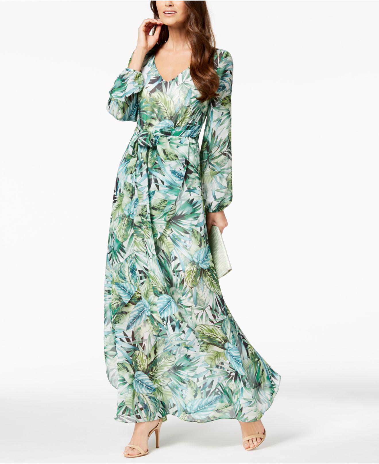 long sleeve maxi dress macys