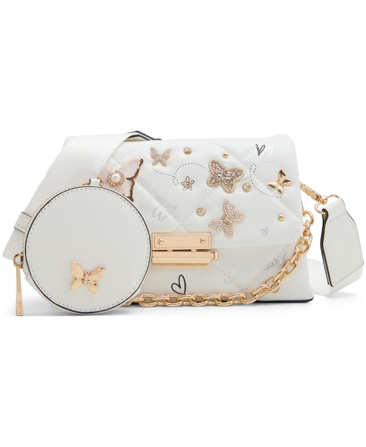 cross body white bag aldo