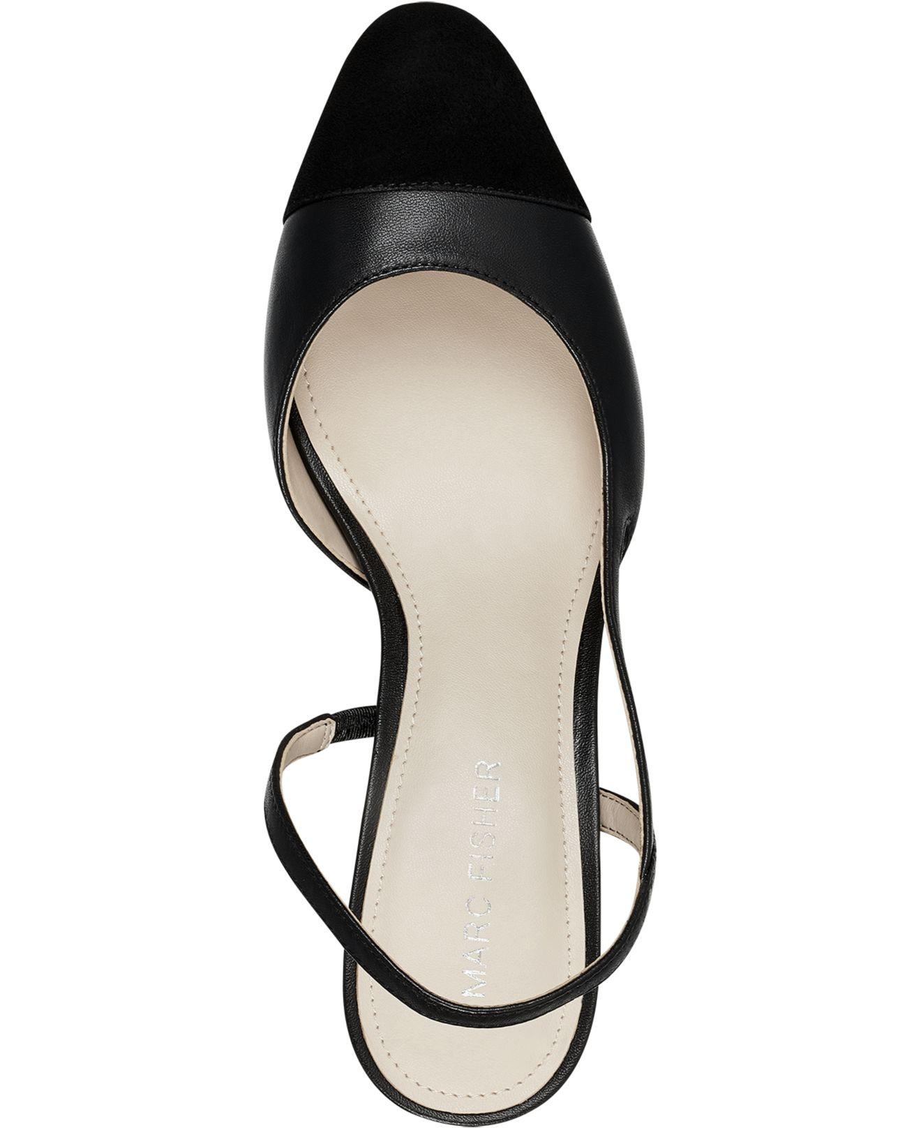 marc fisher slingback pumps