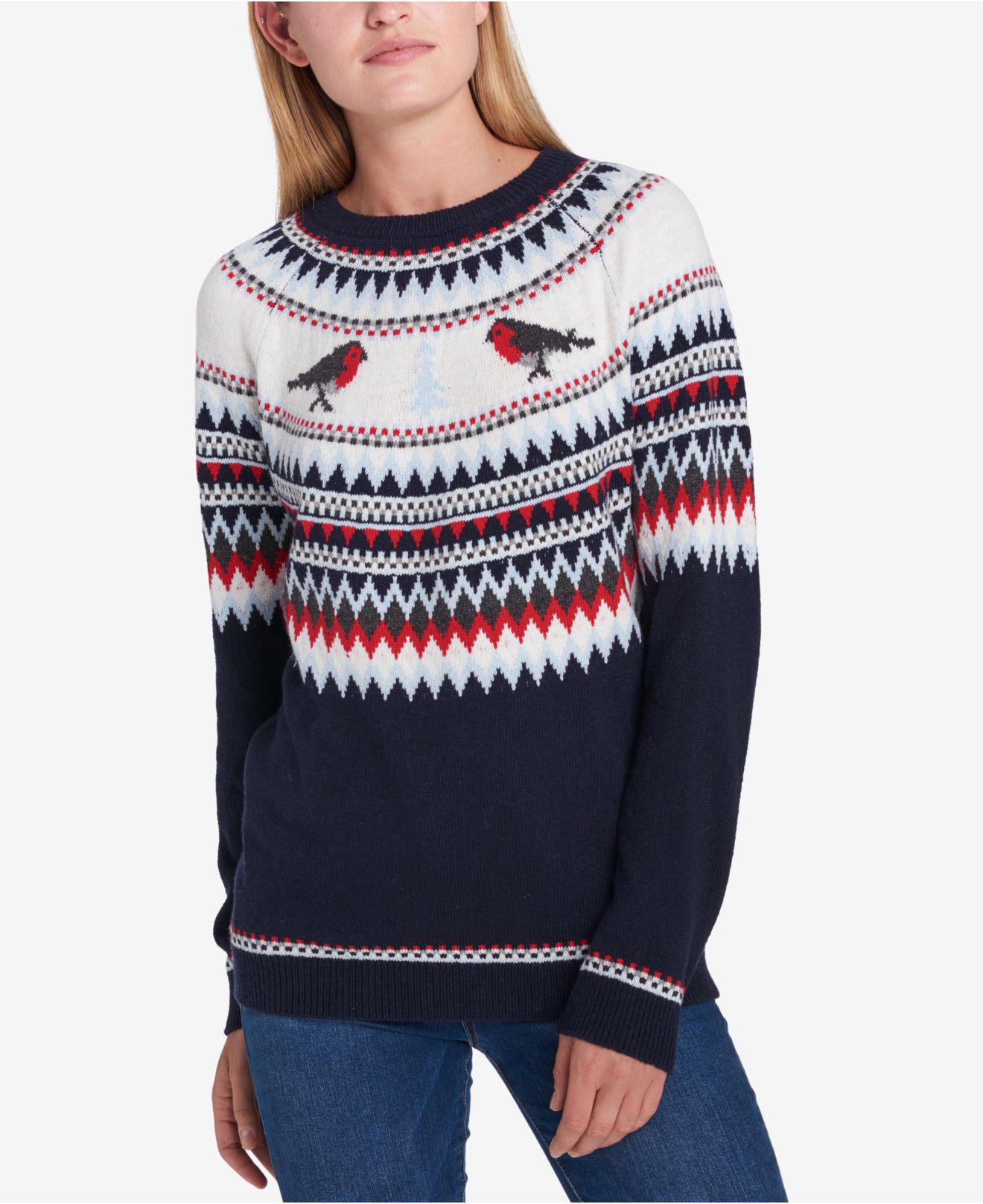tommy hilfiger fair isle sweater