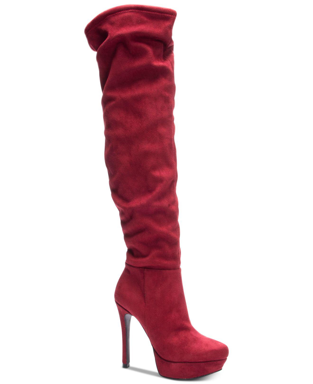 chinese laundry red boots