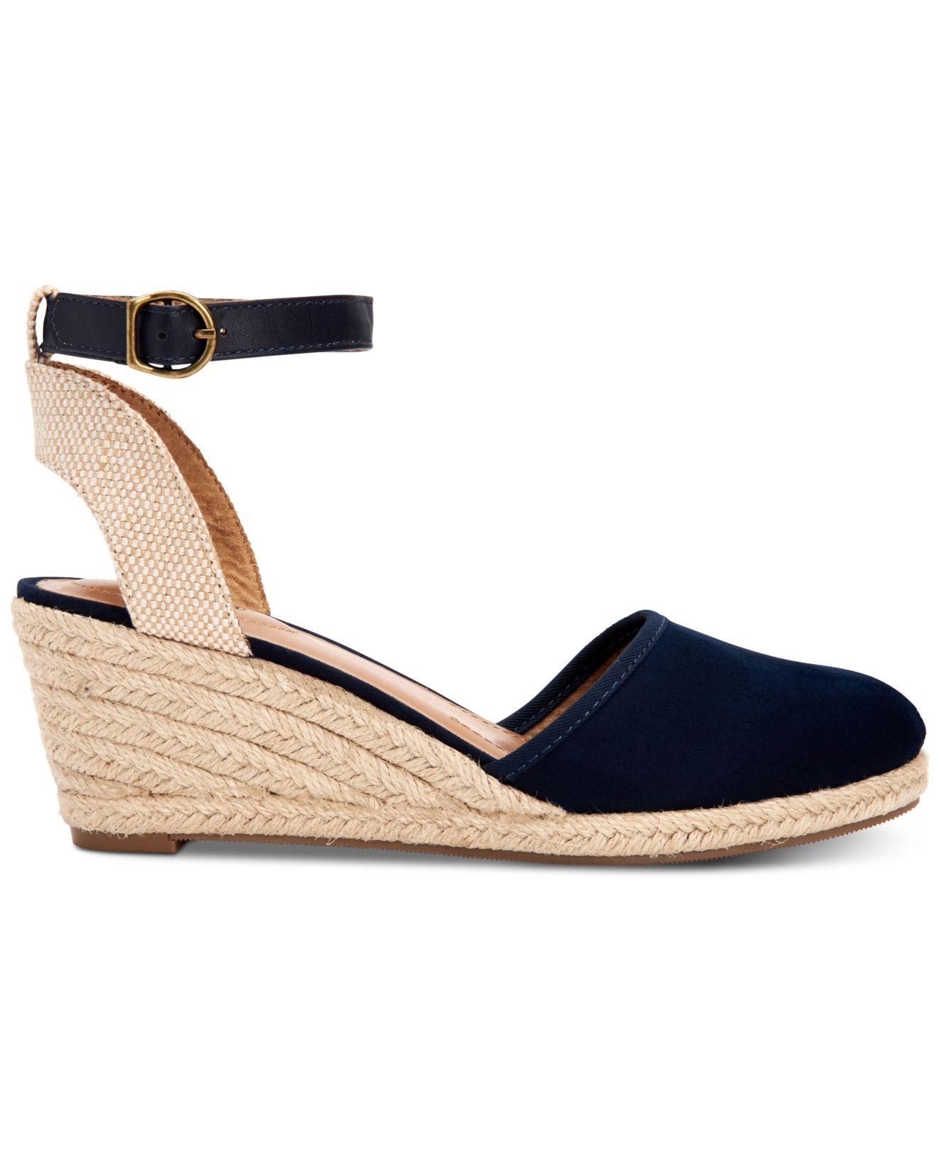 Women's Olivia D'Orsay Closed Toe Espadrille Wedge - A New Day Black 5.5 in 2020 | Closed toe 