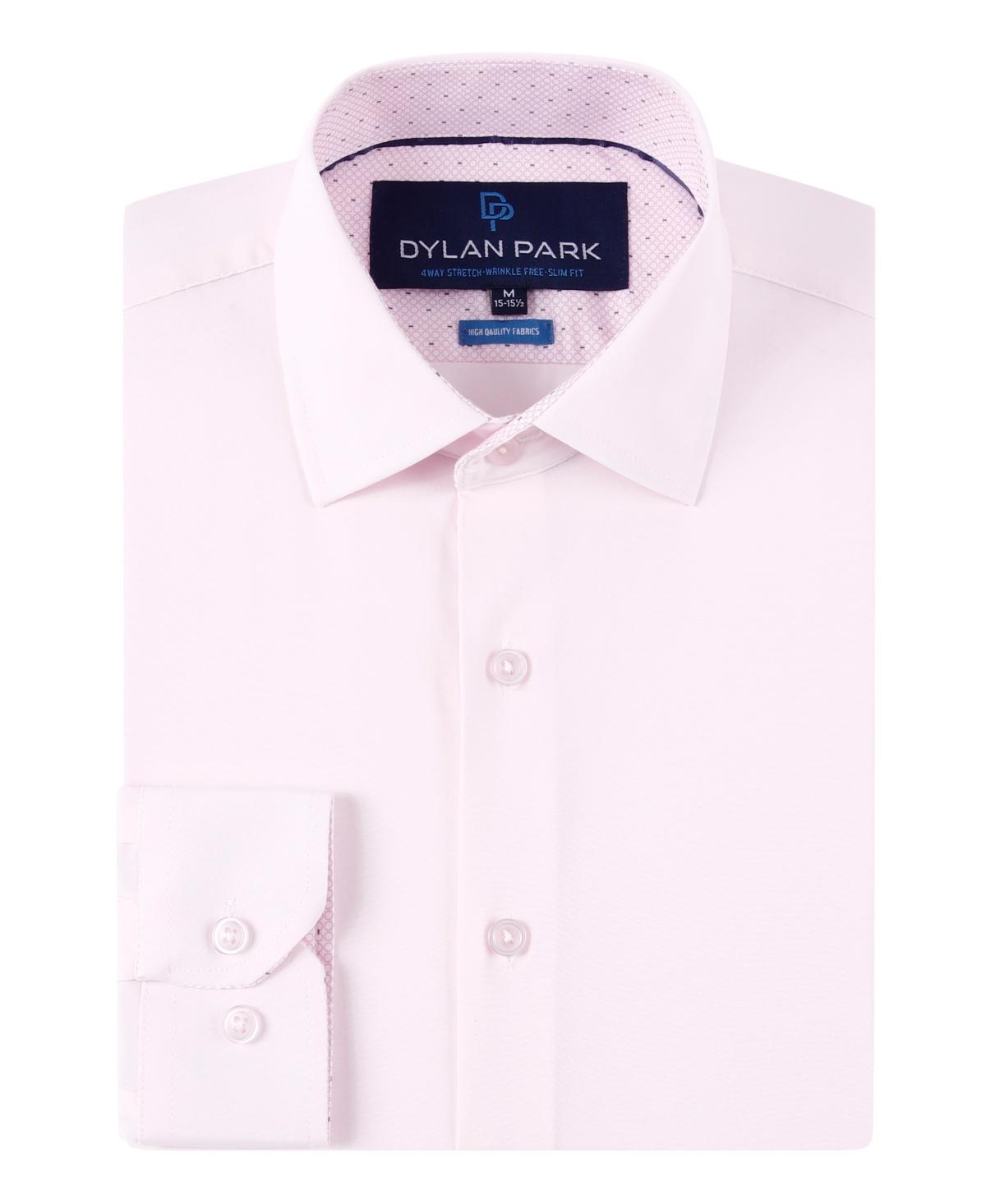dylan park dress shirt Dylan Park Men's Geometric Performance Stretch Button Down Dress Shirt at  Foxvalley Mall in Aurora, IL
