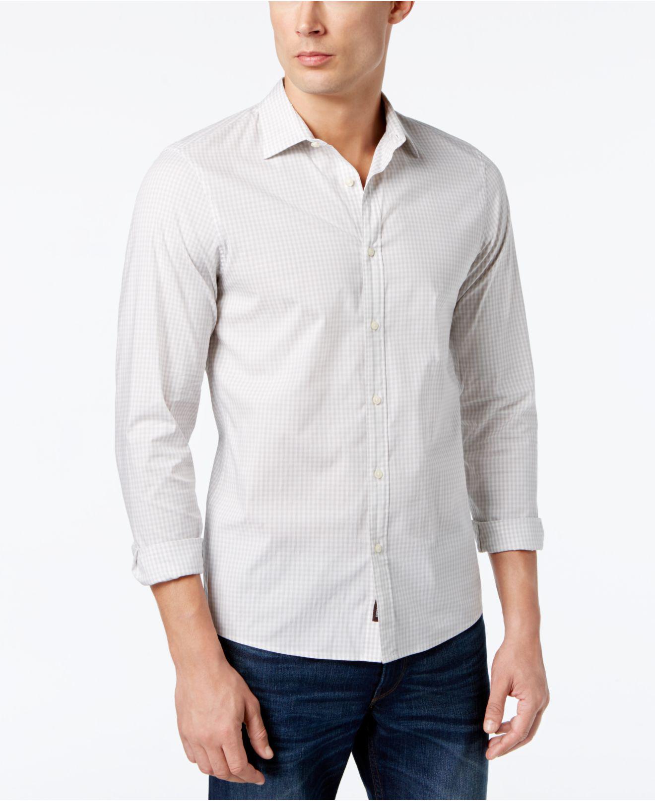 michael kors gingham shirt