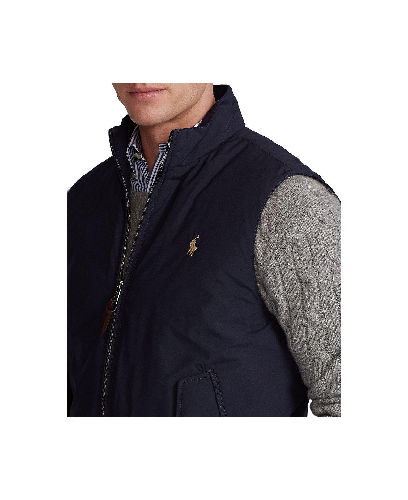 polo packable vest