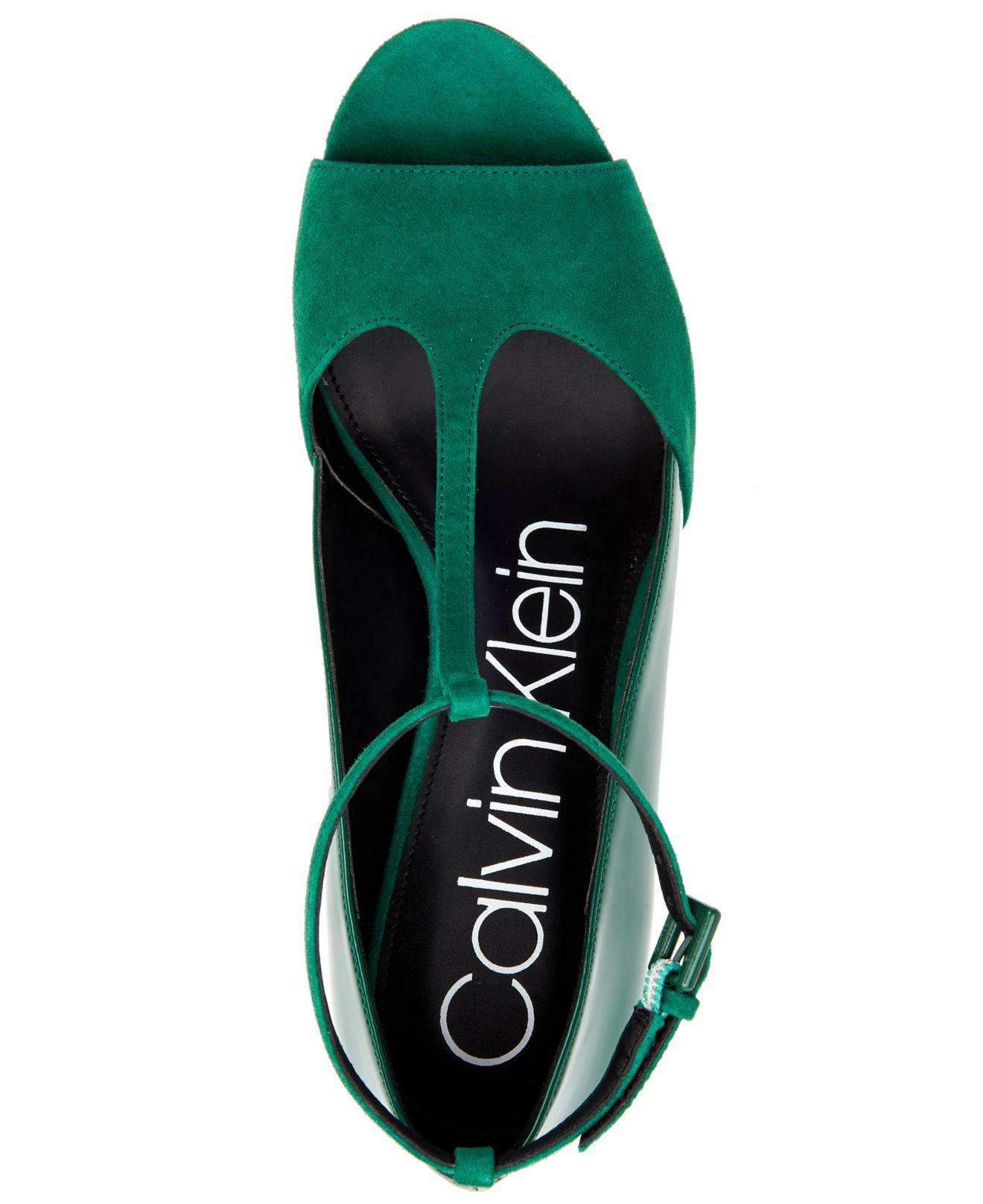 calvin klein nicolette sandals
