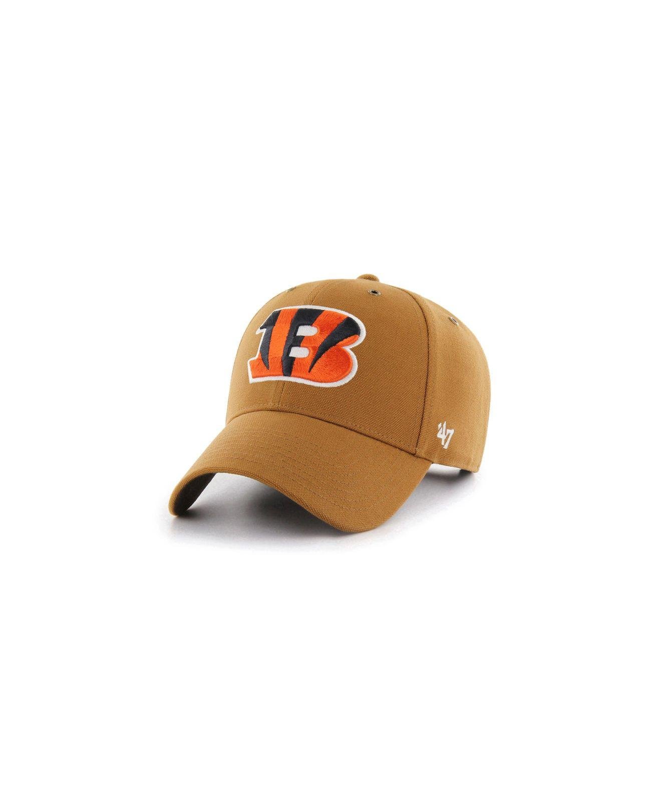 47 Brand Cincinnati Bengals X Carhartt Mvp Cap in Brown for Men